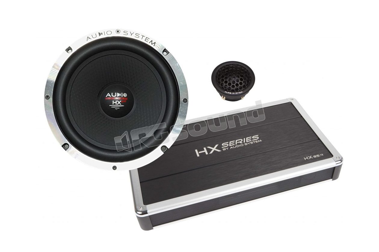 HX 165 DUST PRO AKTIV EVO 3 165mm HX series 2-way kit with amplifier Audio System