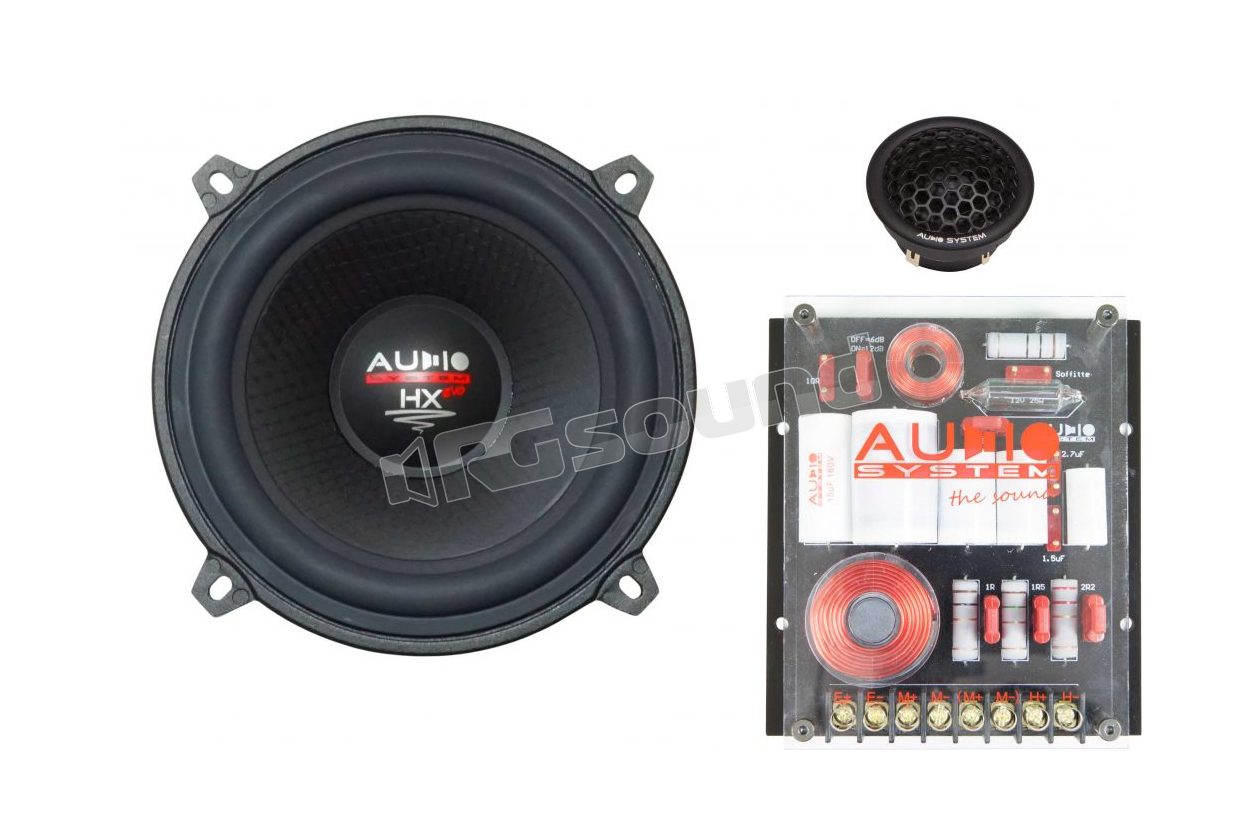 HX 130 DUST EVO 3 130mm 2-way component kit, HX series Audio System