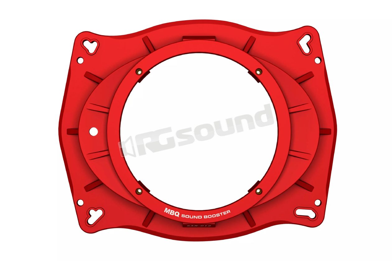 SAR-012 pair of aluminum adapters from 6x9'' to 165mm for Toyota, Alphard, Lexus MBQ