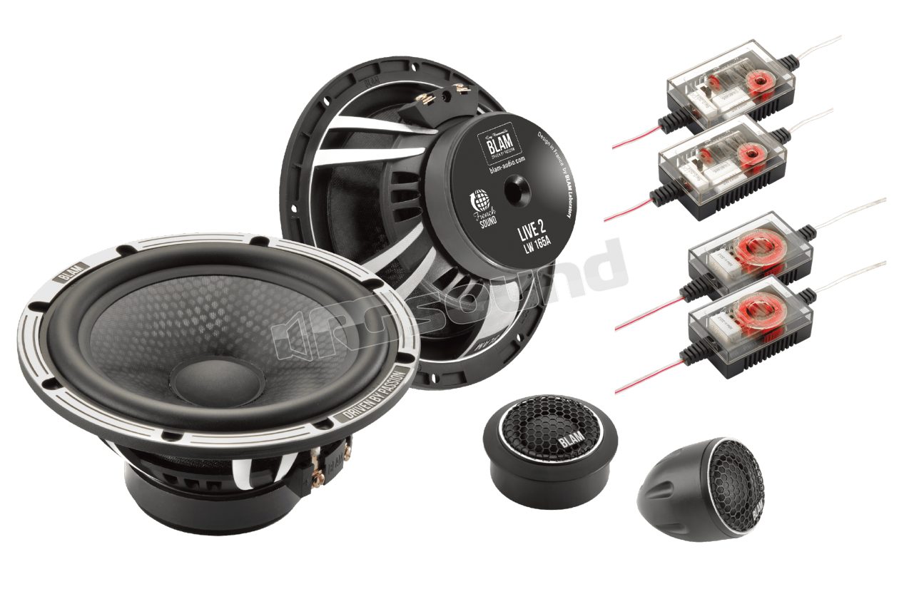 L 165 A 2-way speaker system, dedicated to the reproduction of acoustic music BLAM