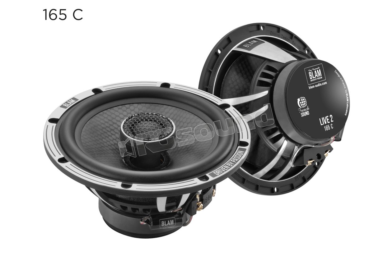 L 165 C Pair of 2-way 165 mm 2 Ohm coaxial speakers BLAM