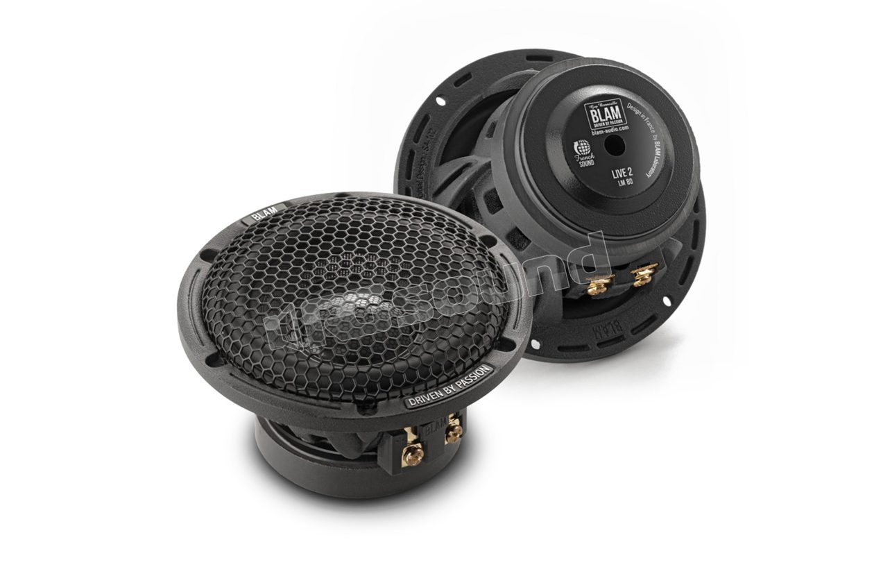 LM 80 pair of 80mm midrange speakers BLAM
