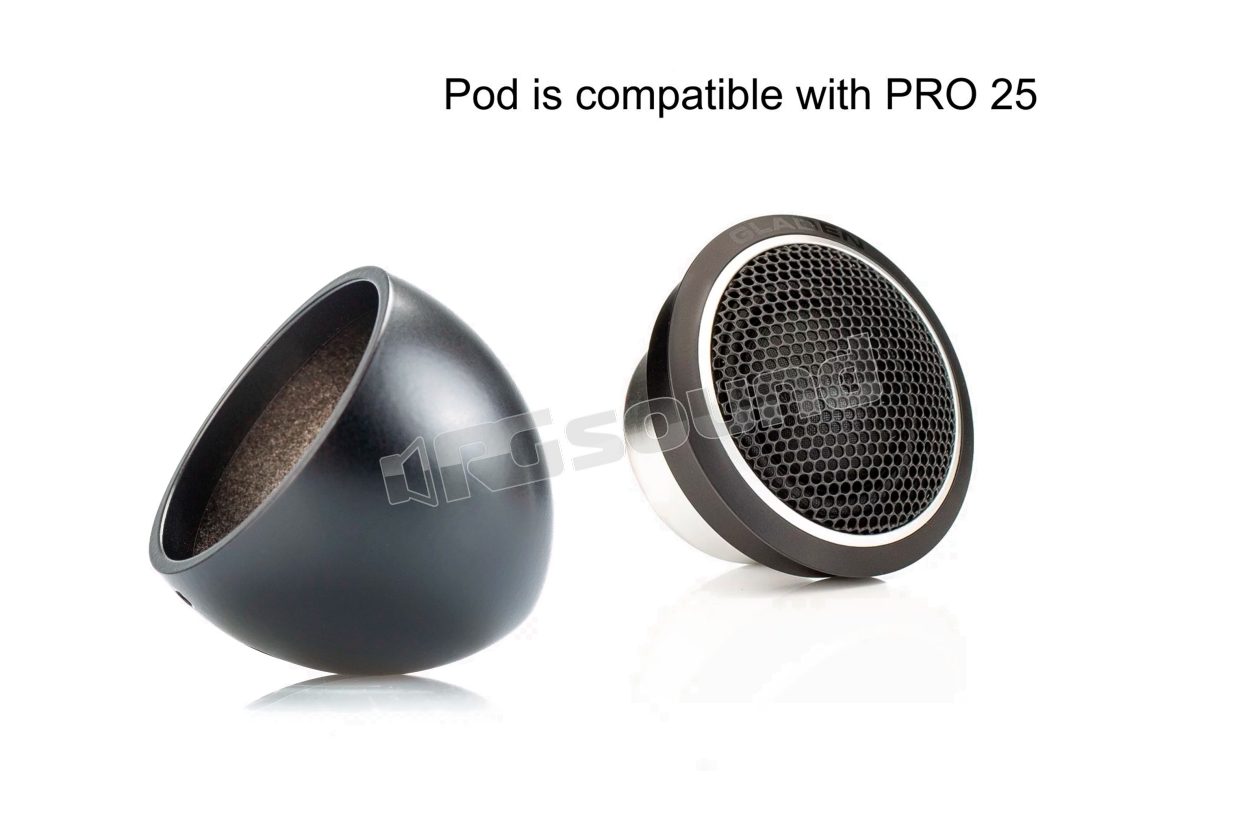PRO POD 25 pair of tweeter mounts for GLADEN Pro 25 Gladen