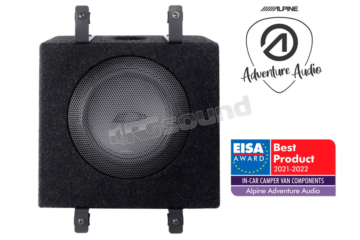 SWC-W84S907 subwoofer designed for Mercedes Sprinter 907 / 910 Alpine
