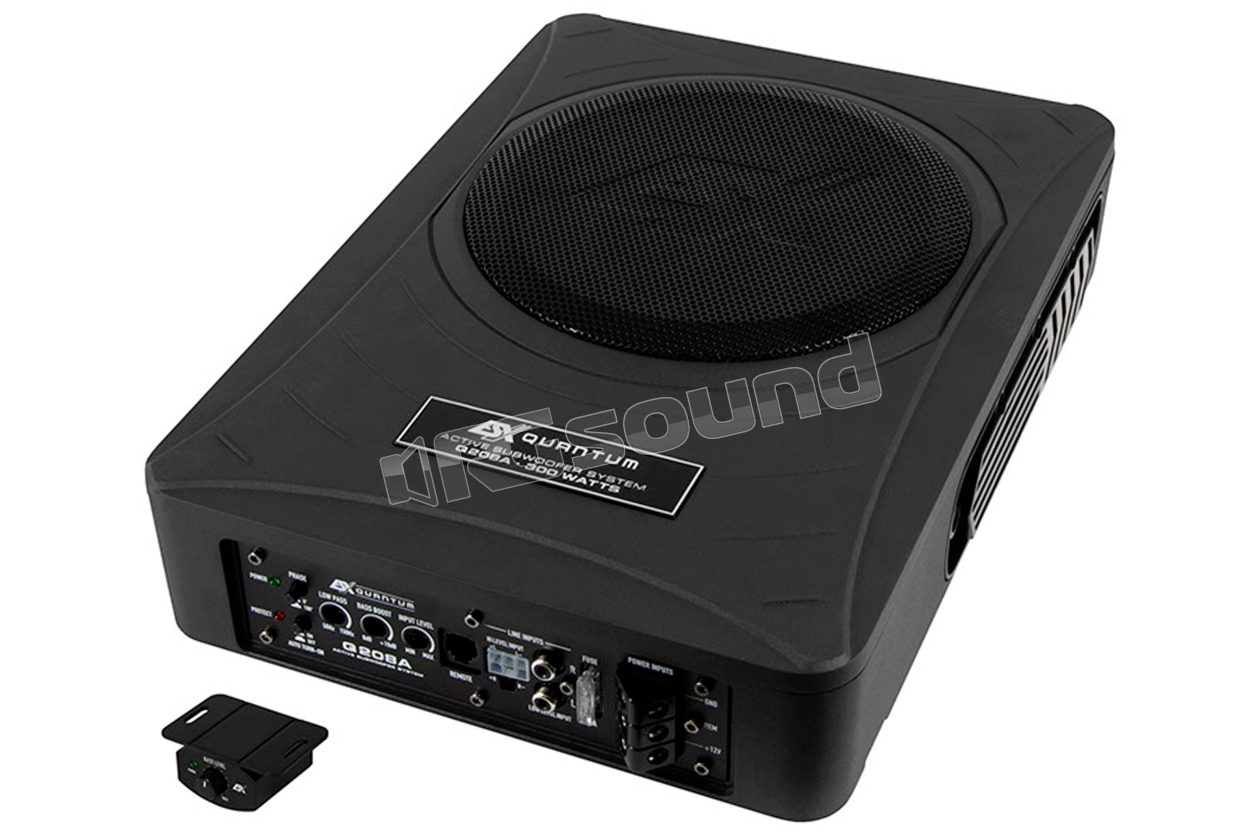Q208A 20cm active under-seat subwoofer ESX