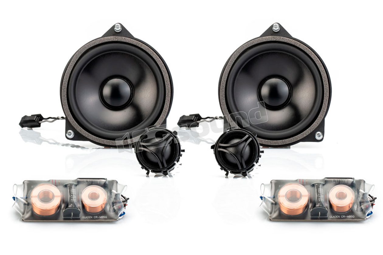 ONE 100.2 MB SQ Sound Quality 2-Way Plug & Play Speakers for Mercedes Gladen