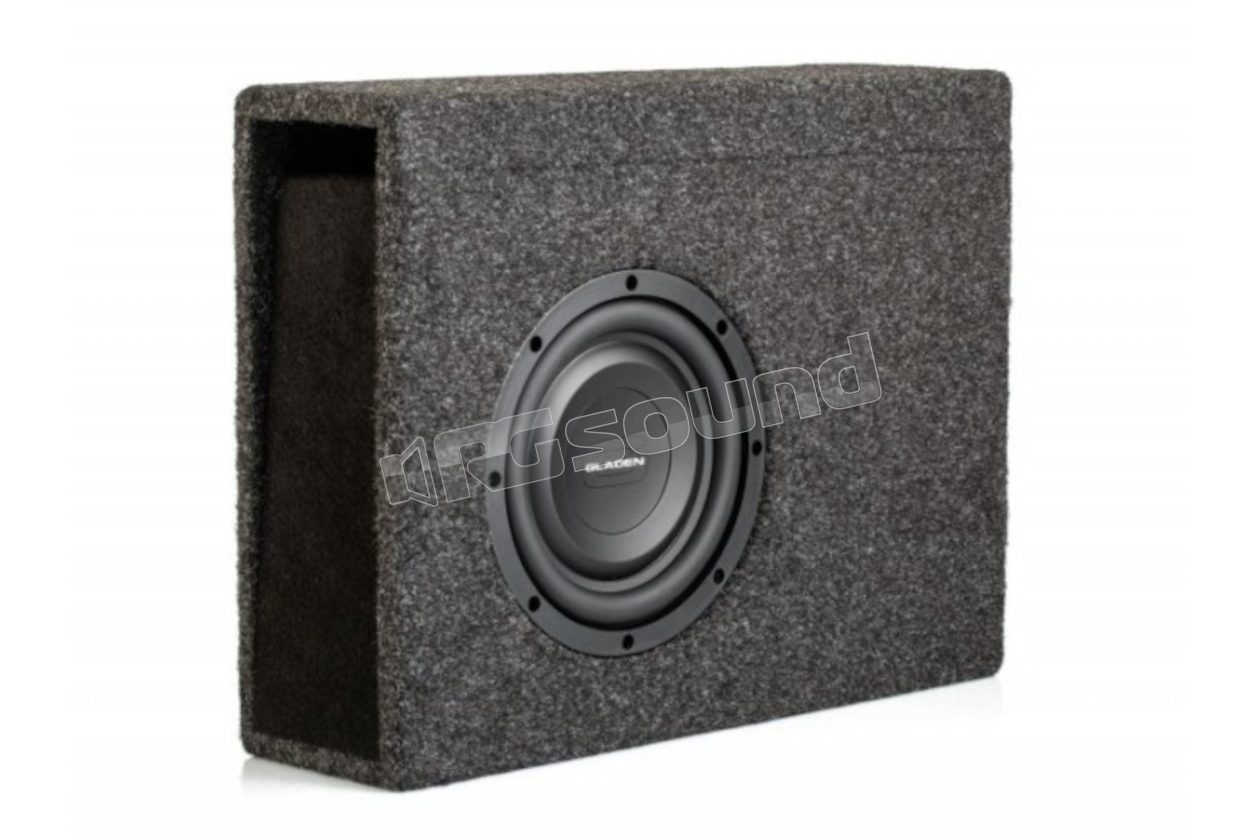 RSX 08 SLIM VB-CU-ACTIVE 200 mm active subwoofer Gladen