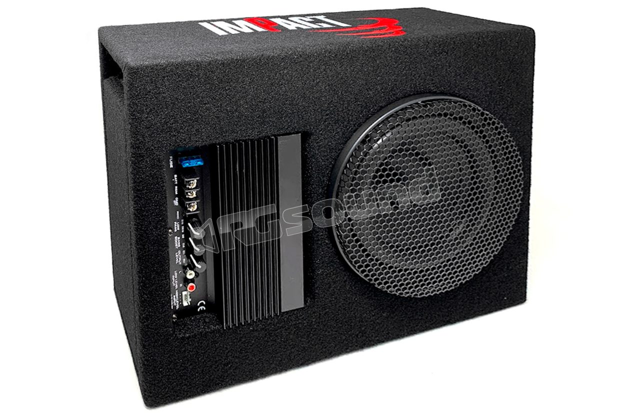 TGI 8A 20 cm active subwoofer in bass reflex enclosure Impact Car Audio