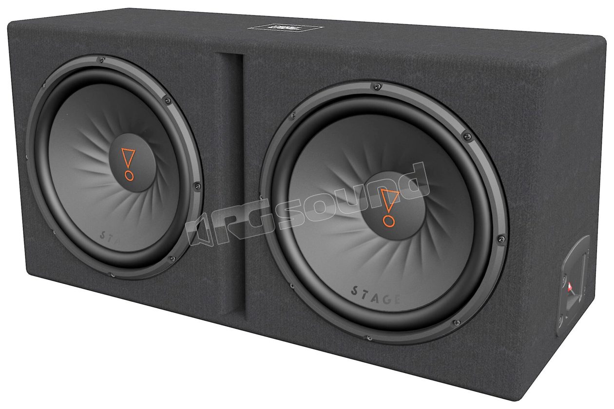 STAGE 1200D dual 30 cm subwoofer in a ported enclosure JBL