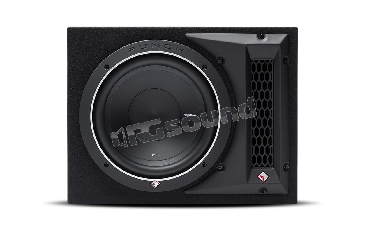 P1-1X10 25cm Punch series subwoofer in ported enclosure Rockford Fosgate