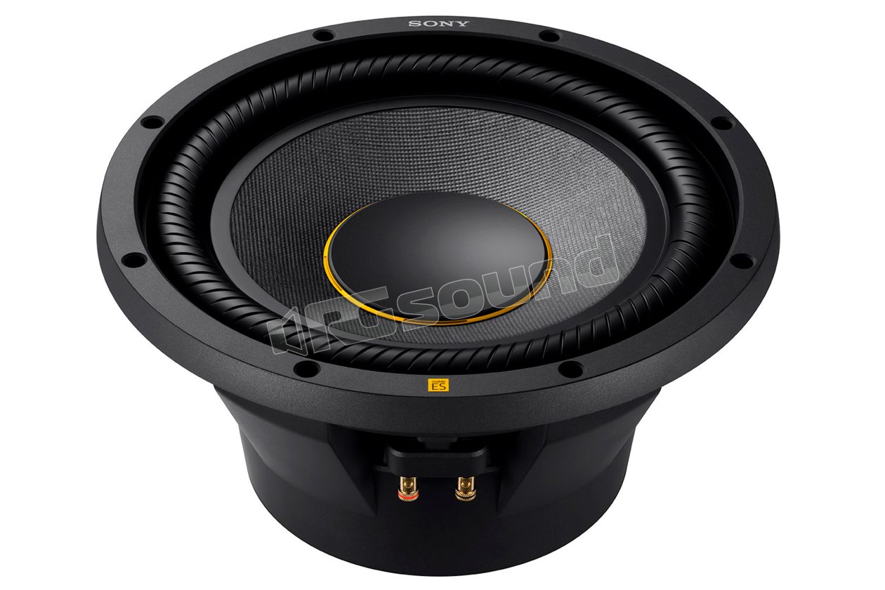 XS-W124ES 30cm Mobile ES series subwoofer for powerful, clear bass Sony