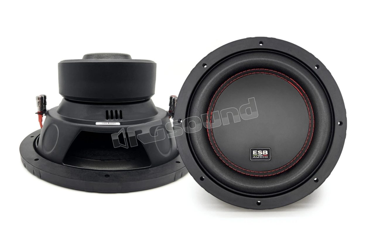 3.10D2 10” dual voice coil 2 Ohm subwoofer ESB car audio