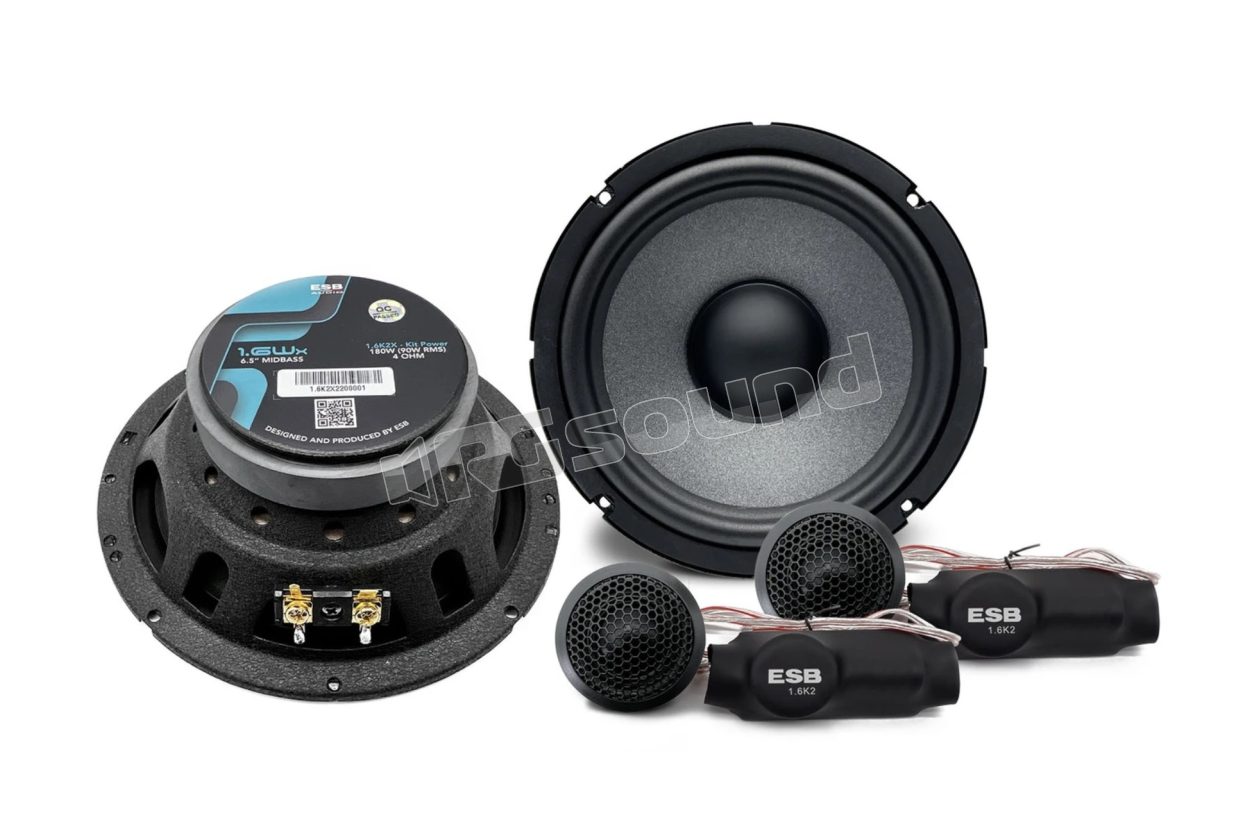 1.6K2X 2-way speaker kit, 1000 Series ESB car audio