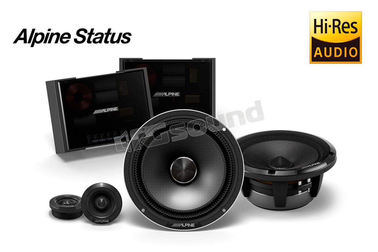 HDZ-65CS Alpine Status audio system with Hi-Res certified speakers Alpine