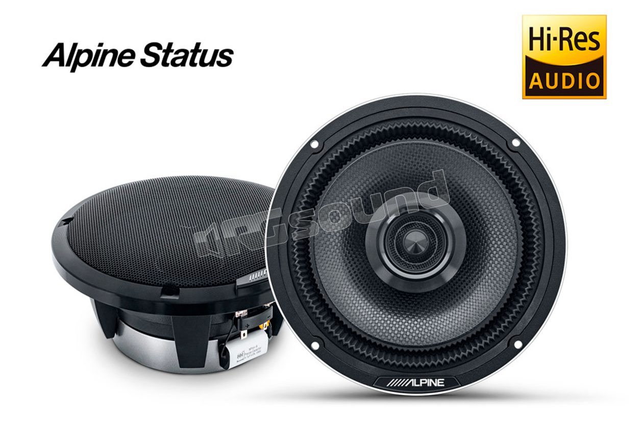 HDZ-65 Alpine Status Hi-Res 165 mm coaxial speakers Alpine