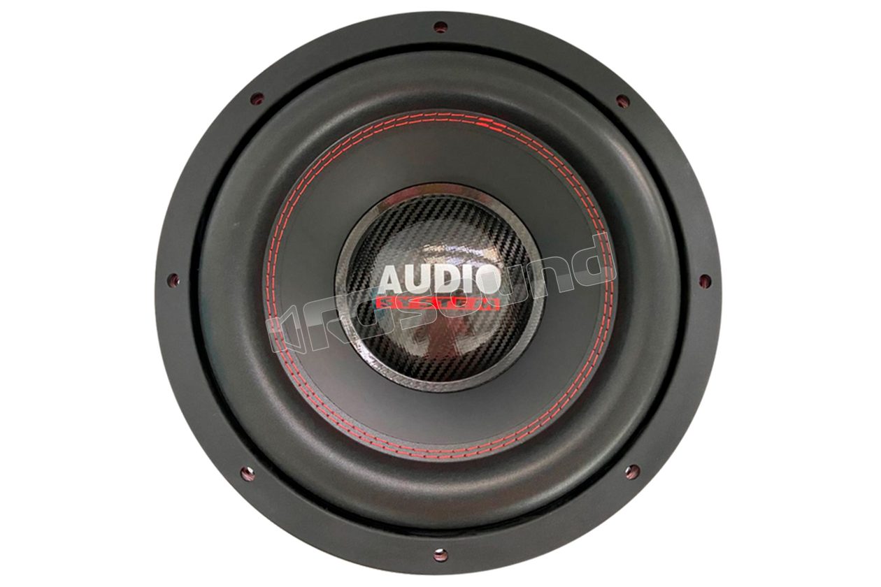ASS-12 320mm 2x2 Ohm Subwoofer - Power 2x1000 Watt RMS Audio System Italy