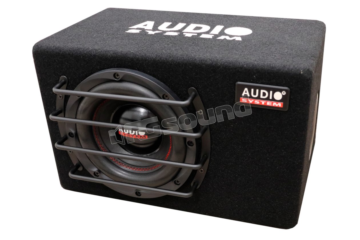 AE-8A 20cm subwoofer in bass reflex enclosure, Class AB amplified Audio System Italy