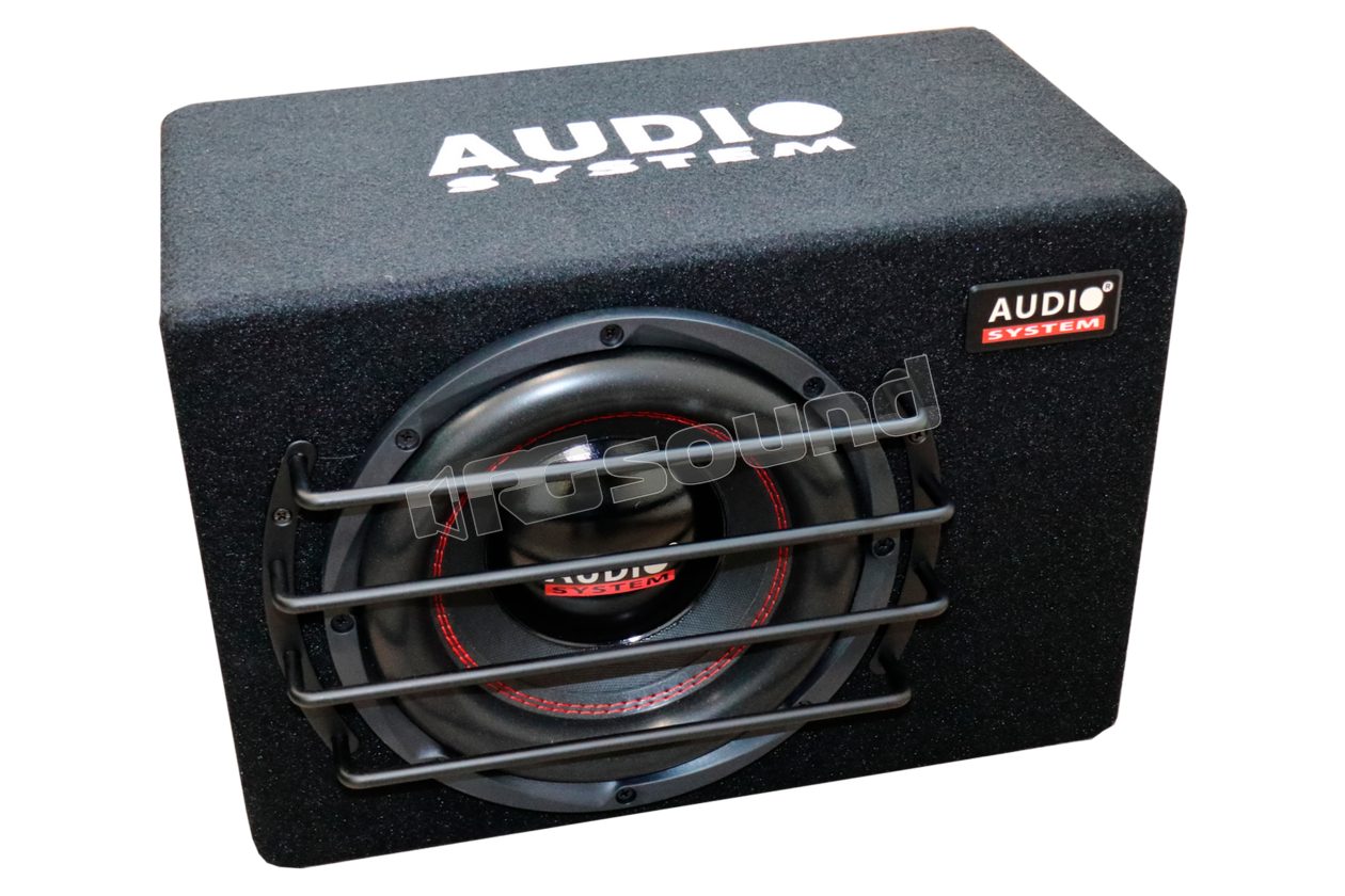AE-10A 25cm subwoofer in a reflex enclosure, Class AB amplified Audio System Italy