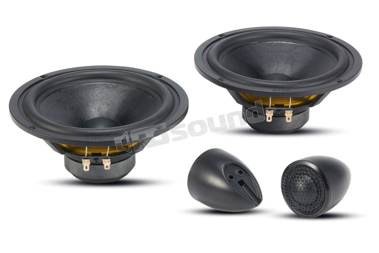 Q65C Sound Quality 165mm 2-way speaker system, fiberglass cone Steg