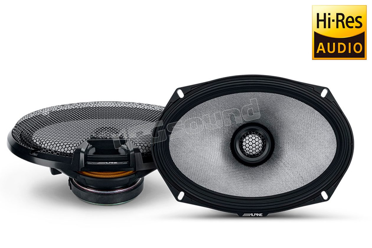 R2-S69 6x9'' coaxial speakers New R-Series Alpine