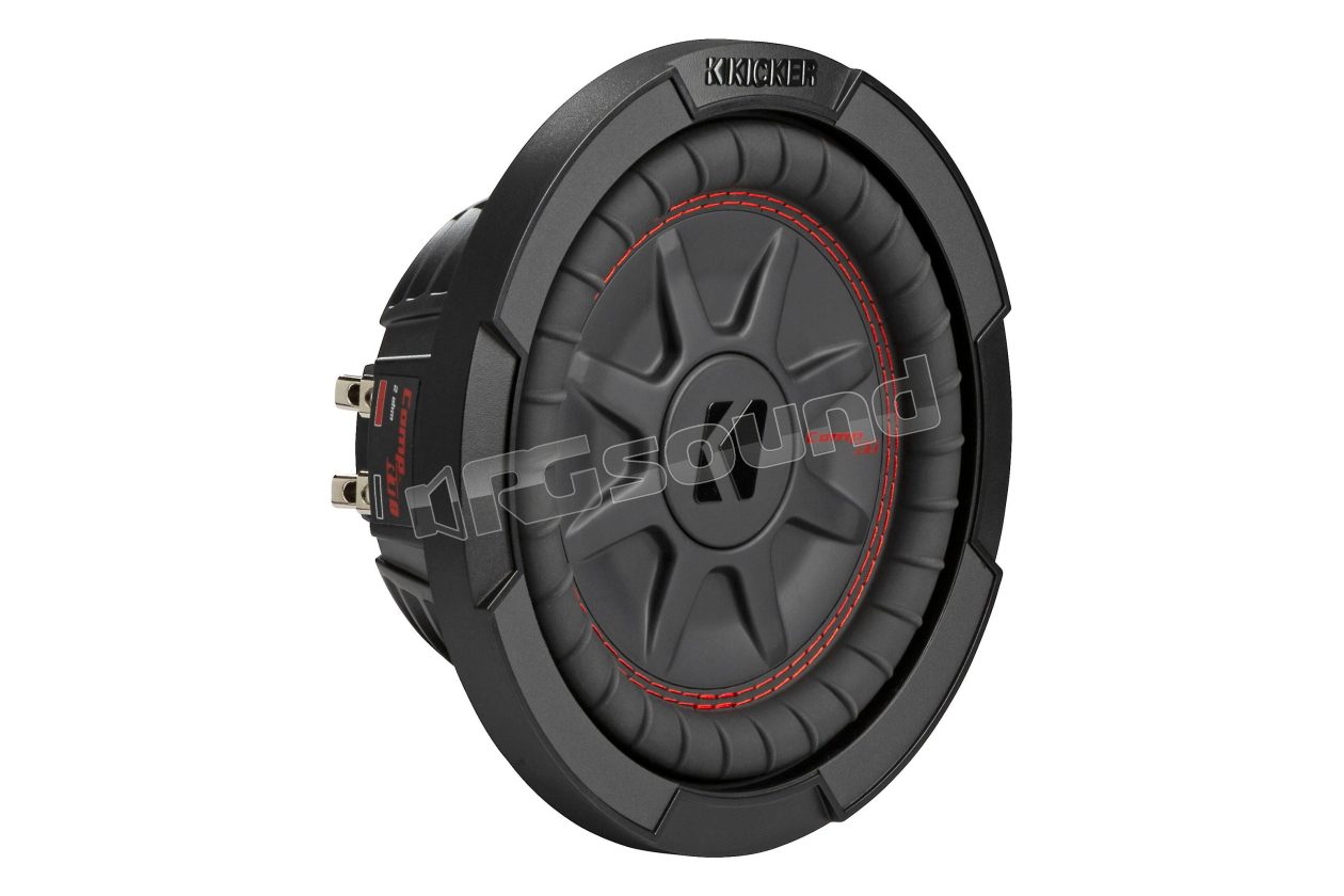 CWRT84-48 20cm subwoofer, 300 Watt RMS, dual 4 Ohm voice coil. Kicker