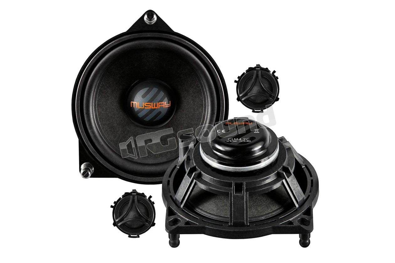 CLM4.2C 10 cm 2-way speaker system for Mercedes-Benz C-Class - GLC - E MUSWAY