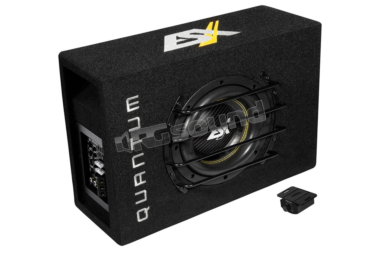QXB6A 16.5cm powered subwoofer in bass reflex enclosure ESX