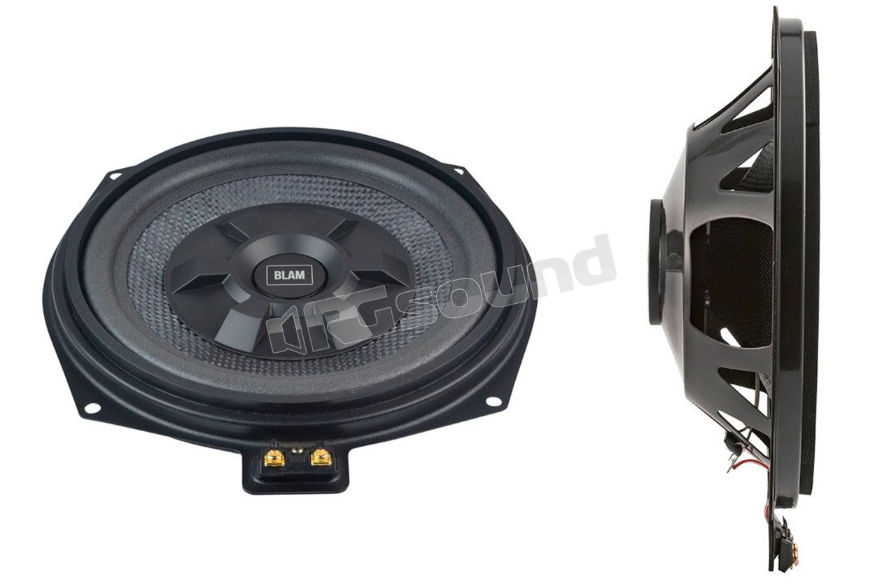 BM 200 XF 20cm extra-flat under-seat subwoofer kit for BMW BLAM