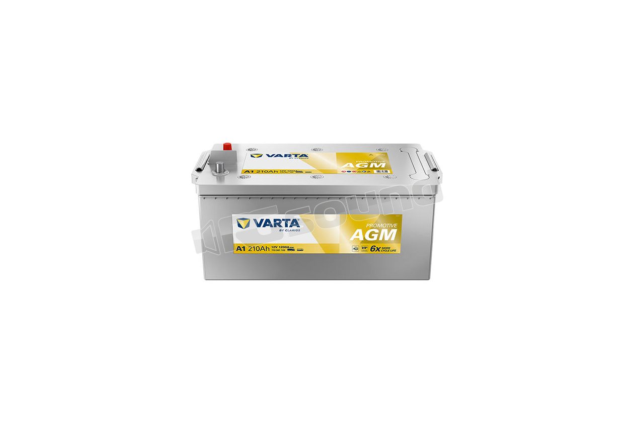 A1 710901120 batteria AGM 12V 210AH per mezzi pesanti Varta