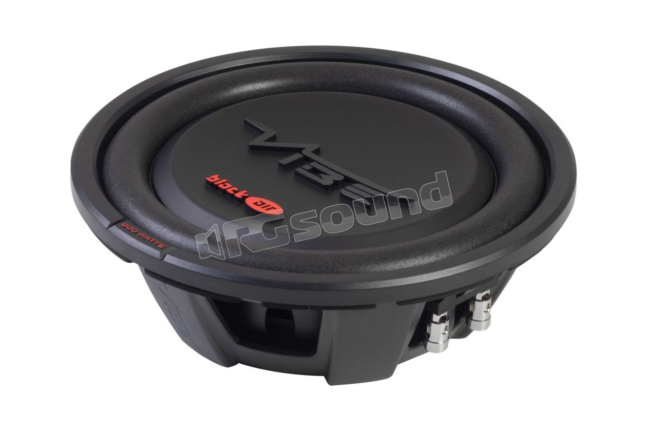 BLACKAIR10D2S-V2 25cm slim subwoofer VIBE British Audio