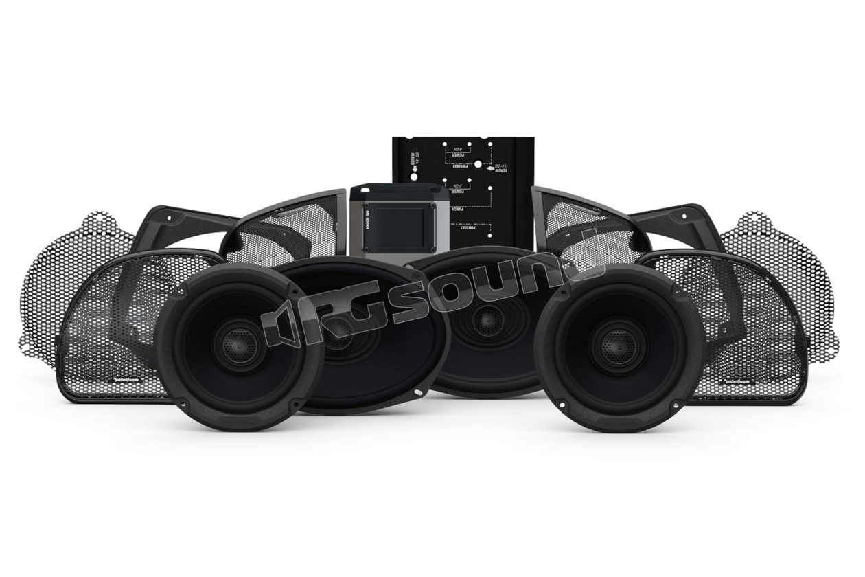 HD14-STG3 Amplified 4-speaker audio system for Harley-Davidson Rockford Fosgate