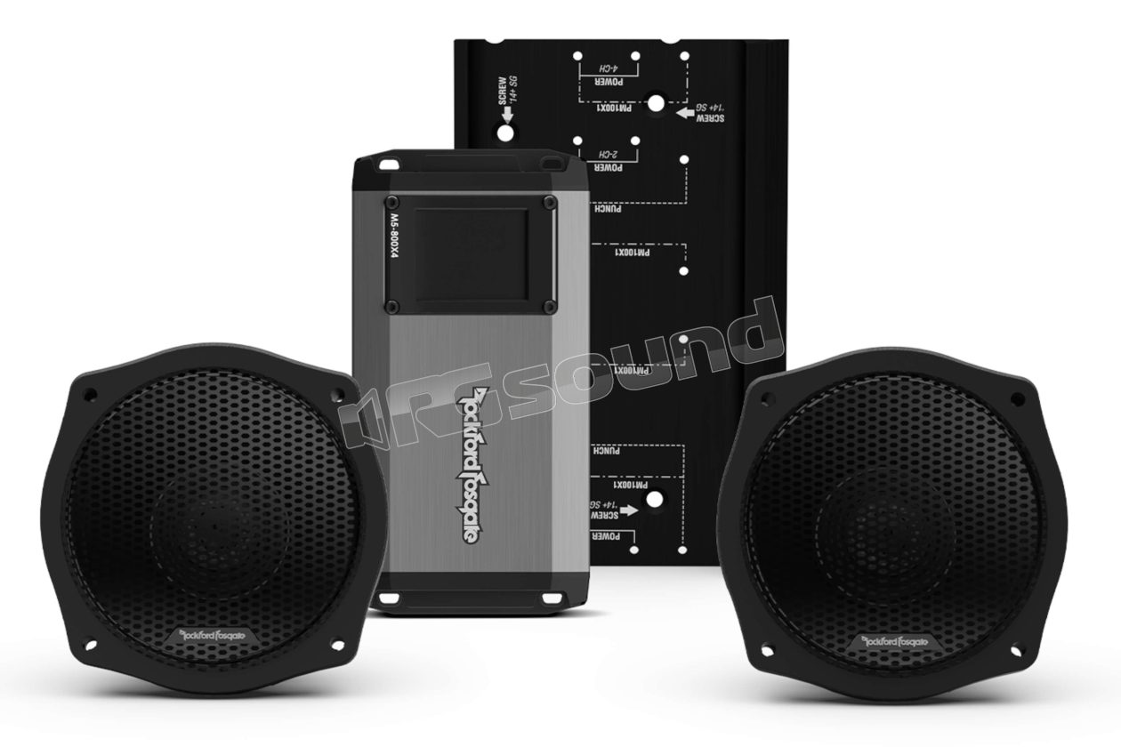 HD9813SG-STG2 Amplified 2-speaker audio system Rockford Fosgate