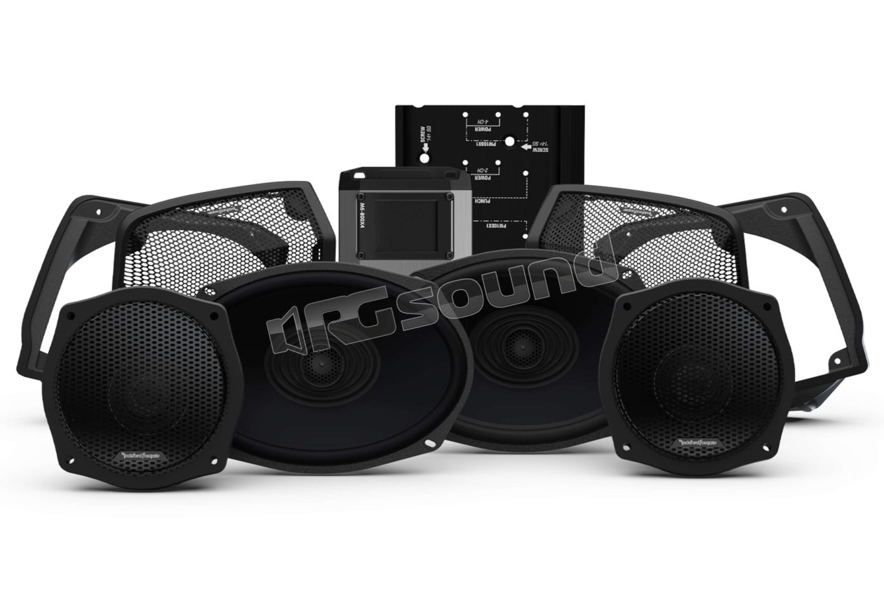HD9813SG-STG3 Amplified 4-speaker audio system Rockford Fosgate