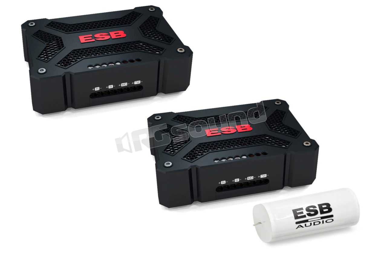 3.6K3HE CX Pair of High-End 3-way crossovers ESB car audio