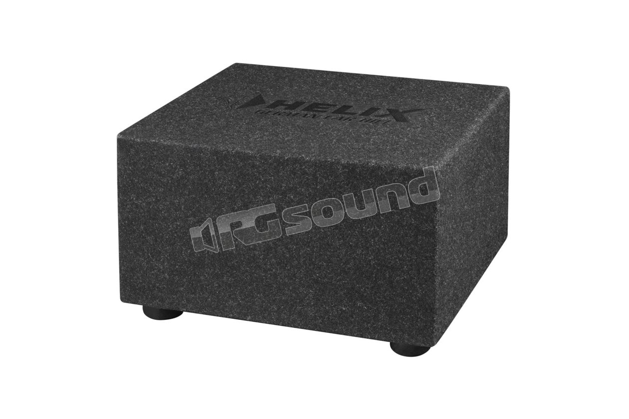 K 8E.2 8" dual voice coil 2 ohm subwoofer with Bass-Reflex enclosure Helix