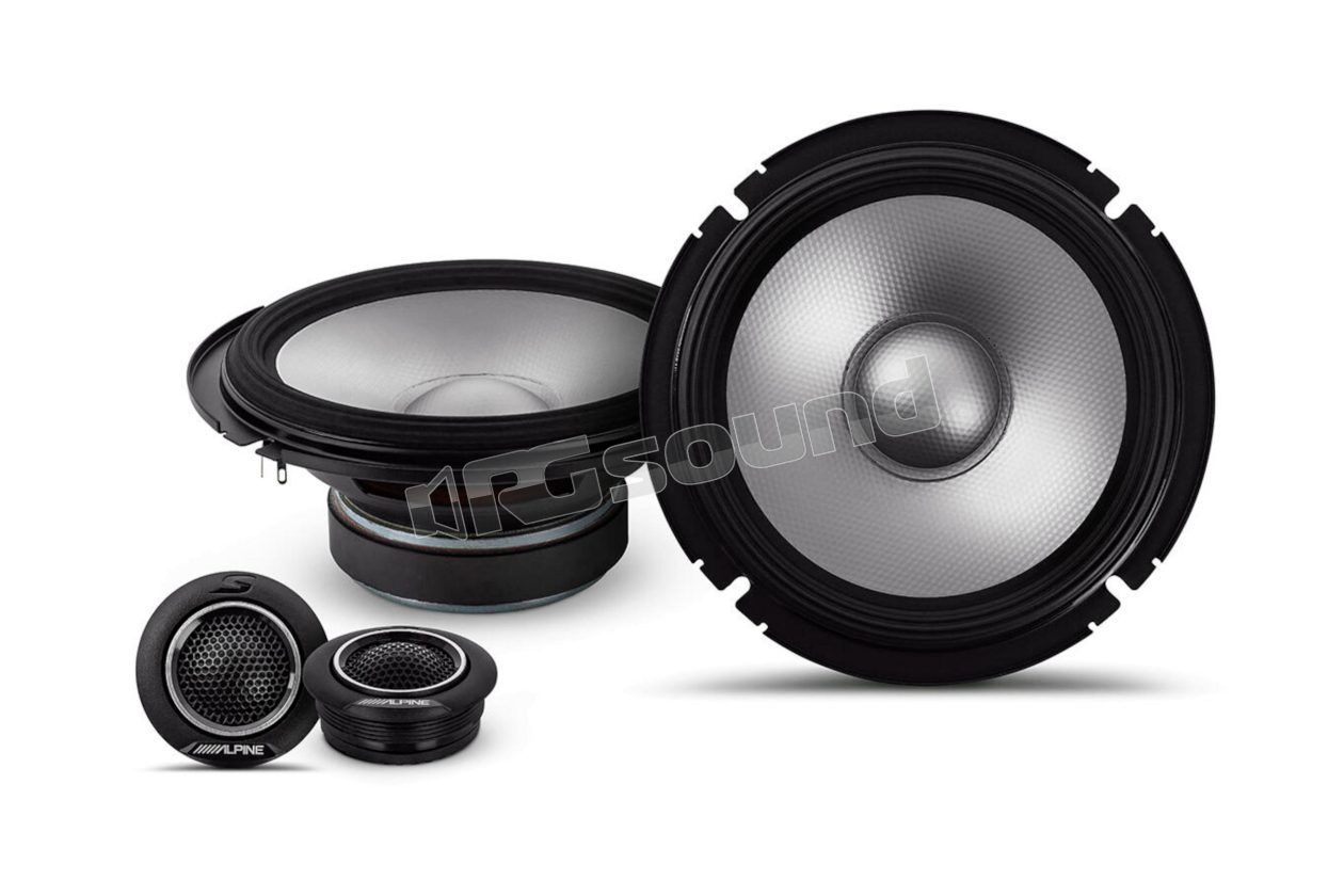 S2-S65C 6.5-inch 2-Way Component Speakers New S-Series Alpine
