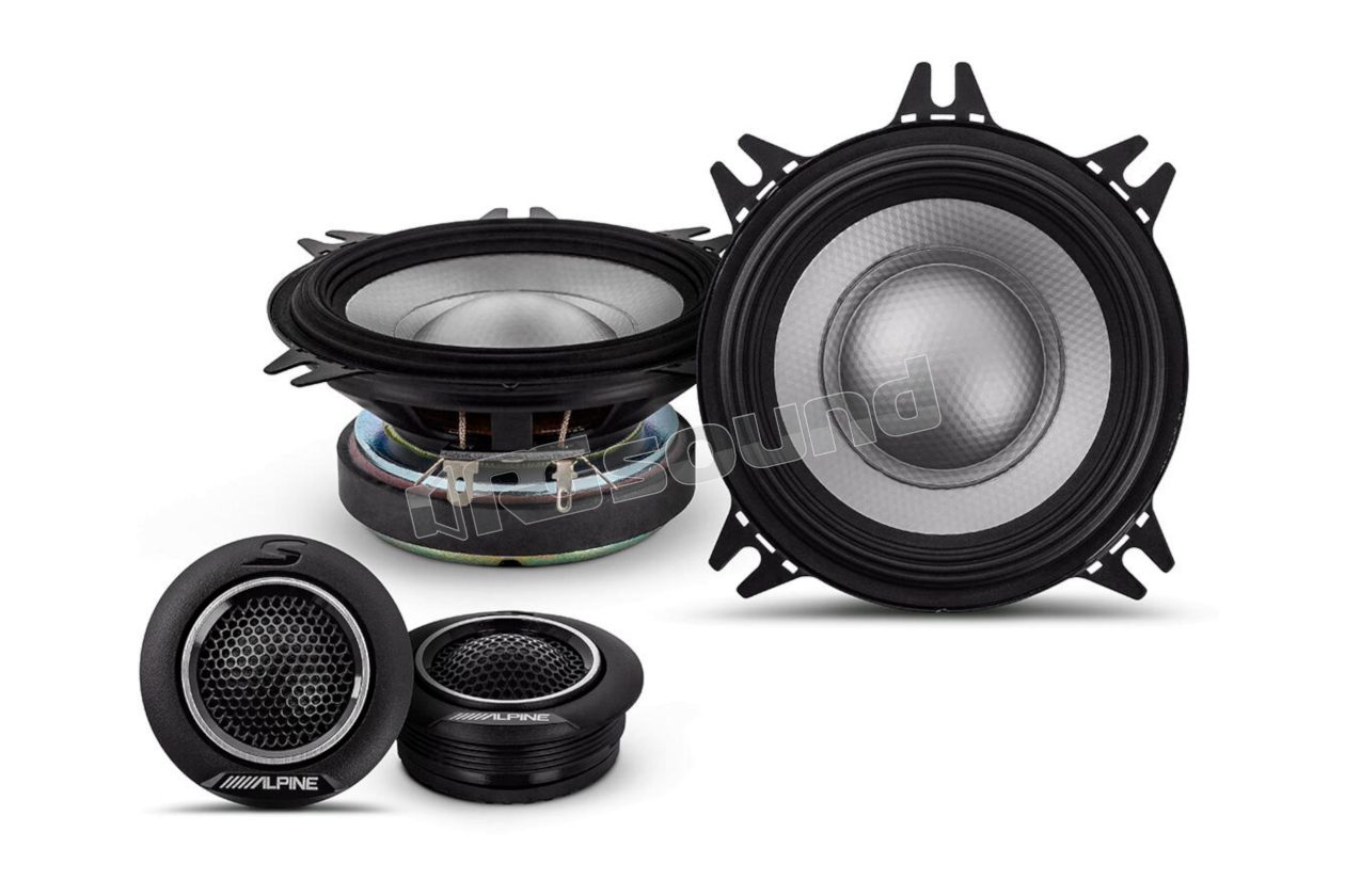 S2-S40C S-Series 4-inch 2-way speakers Alpine