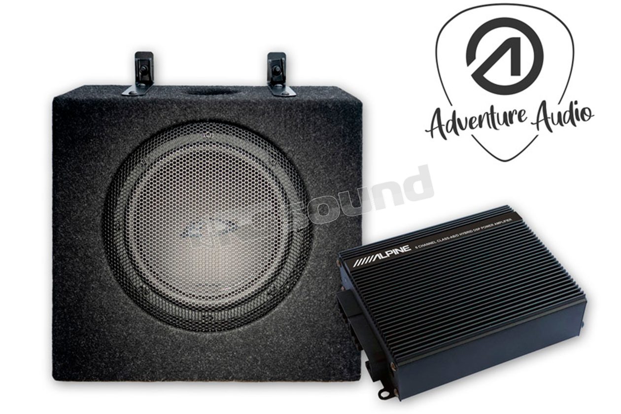 SPC-D84AT6 DSP Amplifier + Subwoofer for Volkswagen Alpine