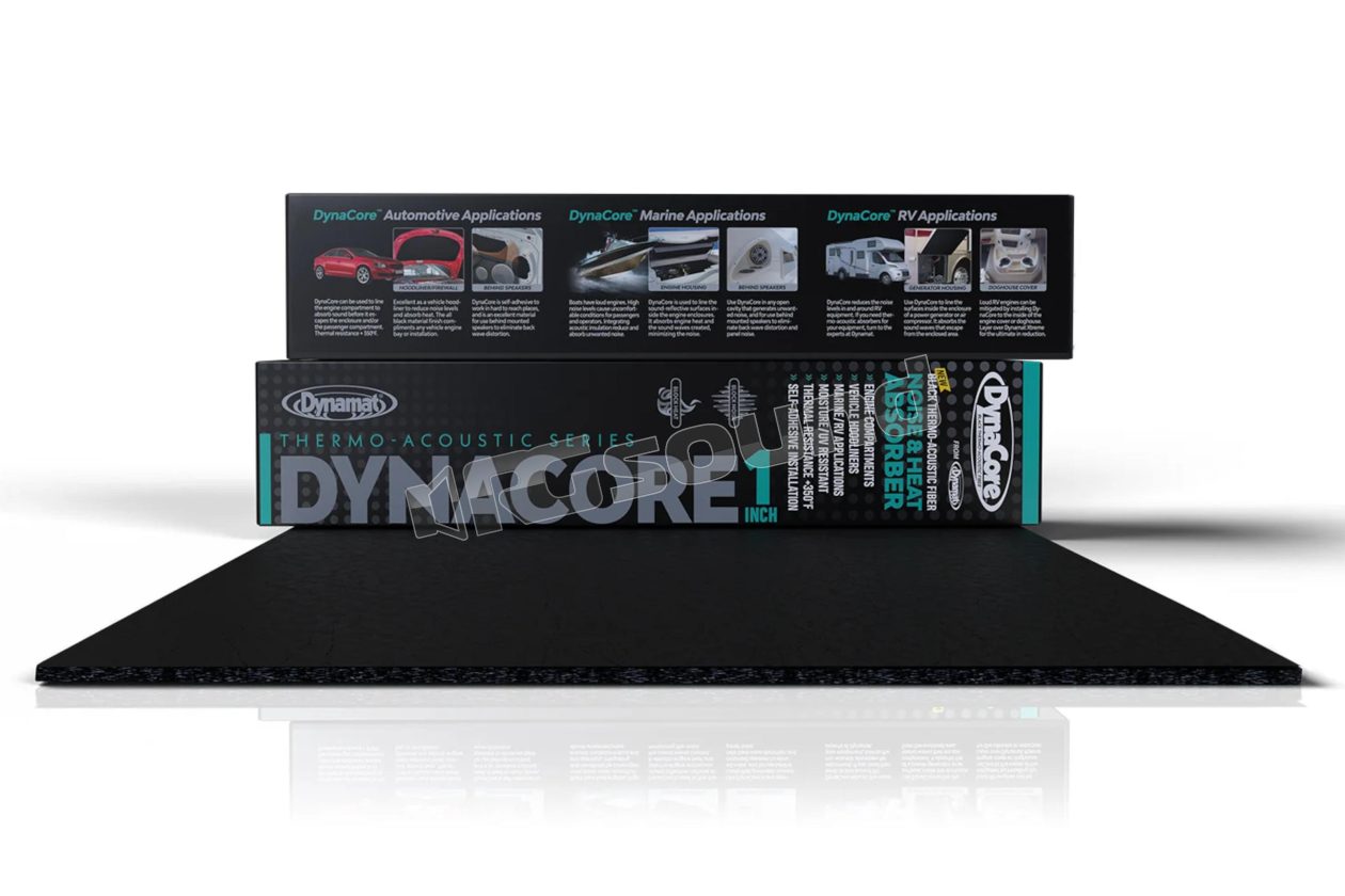 DYN11902 DynaCore 1'' Sound-absorbing thermo-acoustic panel for cars, campers and technical applications Dynamat