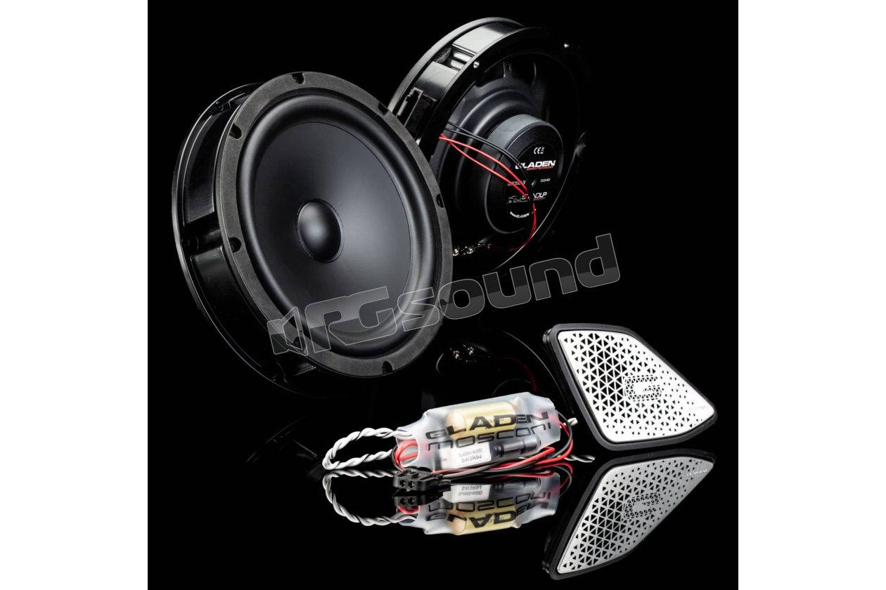 ONE T6 APPEARANCE Plug and Play 2-input speaker system for VW T6 Gladen