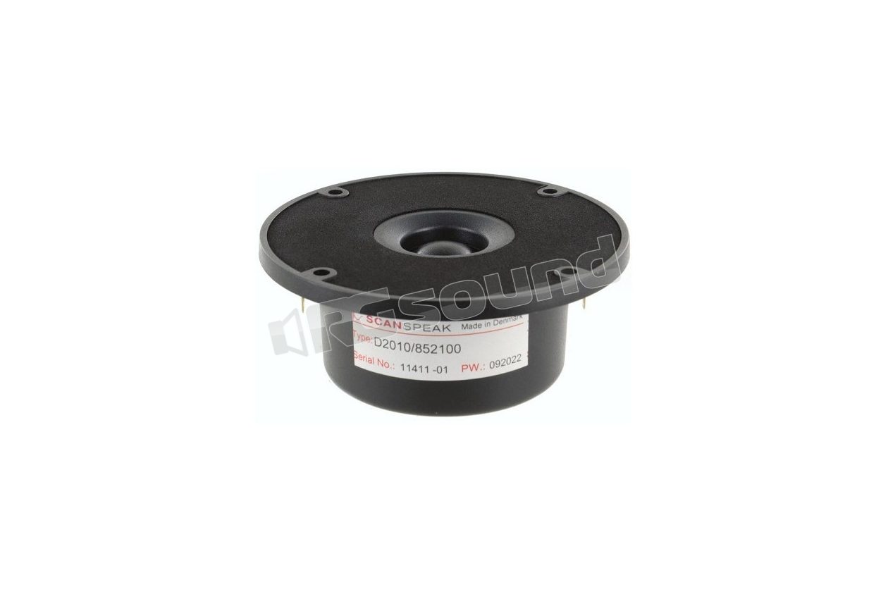 D2010/852100 Pair of 3/4" Textile Dome Tweeters Scan Speak