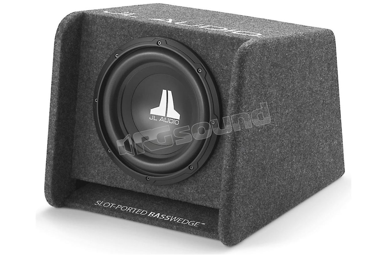CP110-W0V3 25cm subwoofer in BassWedge ported enclosure JL Audio