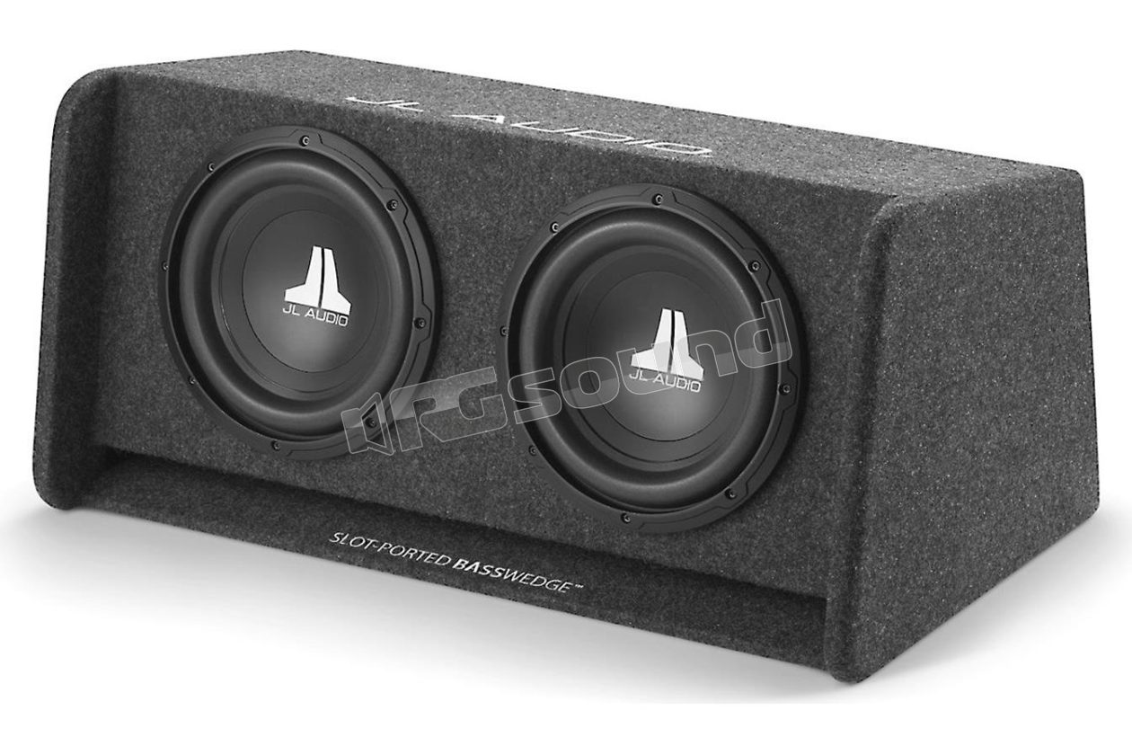 CP210-W0V3 enclosure with dual 25cm subwoofer JL Audio