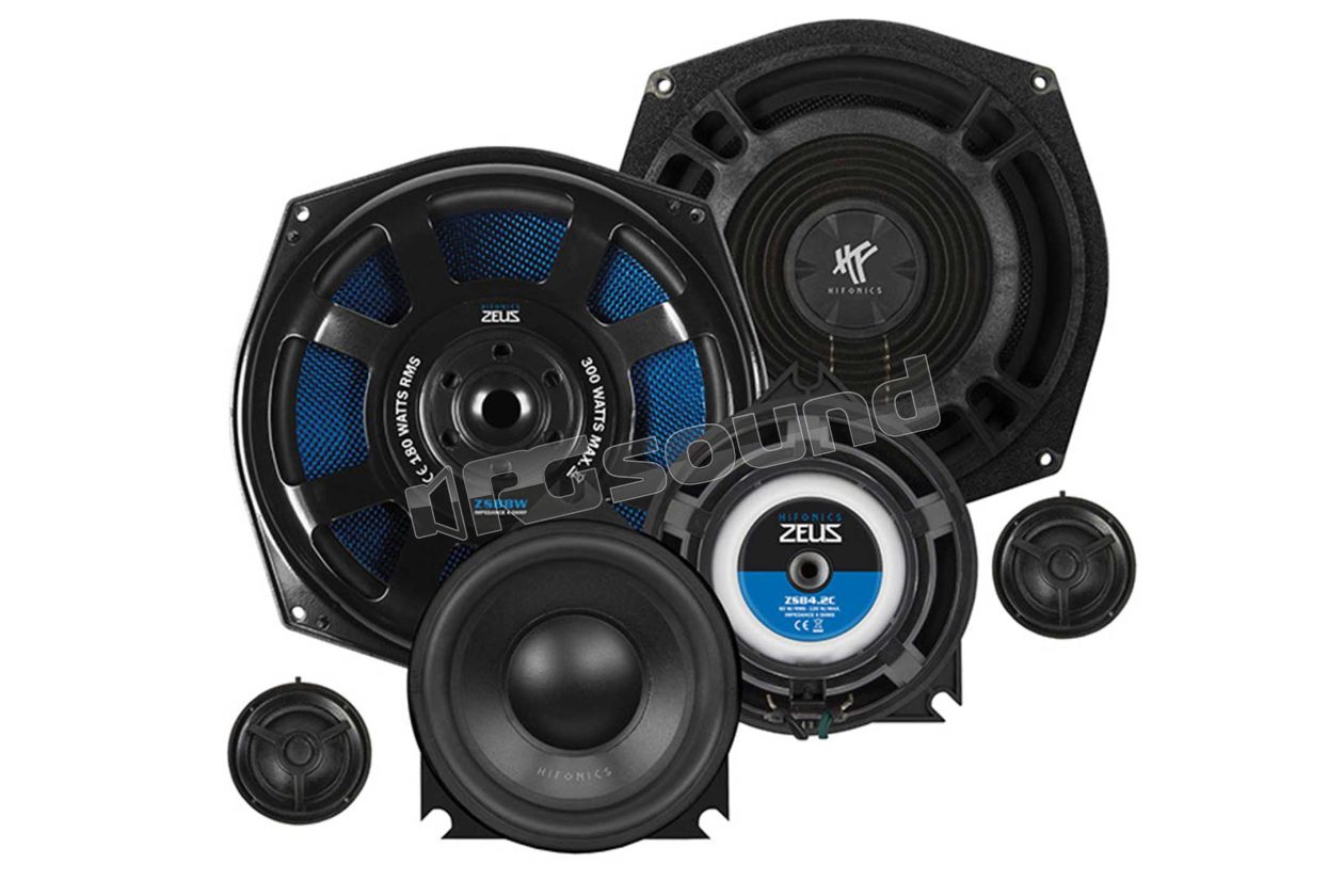 ZSB8.3C speaker system with subwoofer for BMW and Mini Hifonics