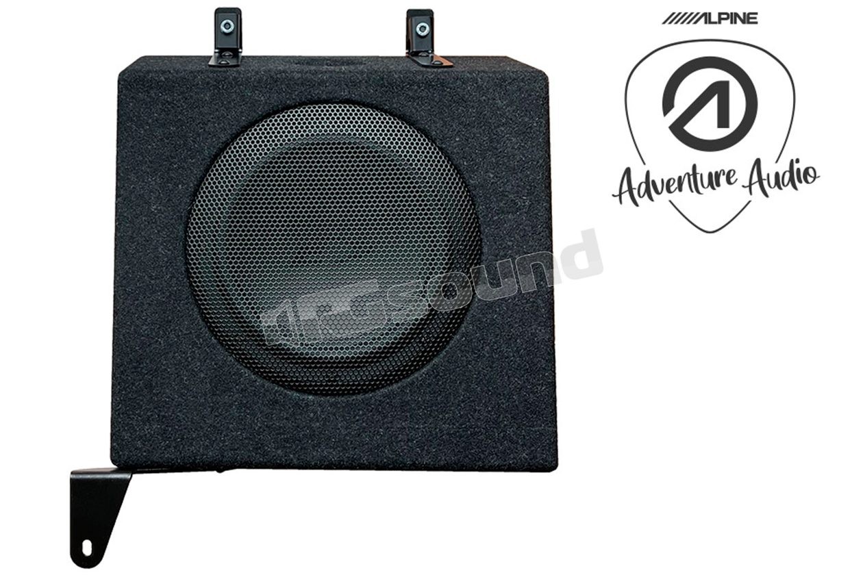 SWC-W84TRA7 Sealed enclosure subwoofer for Ford Transit 7 Alpine