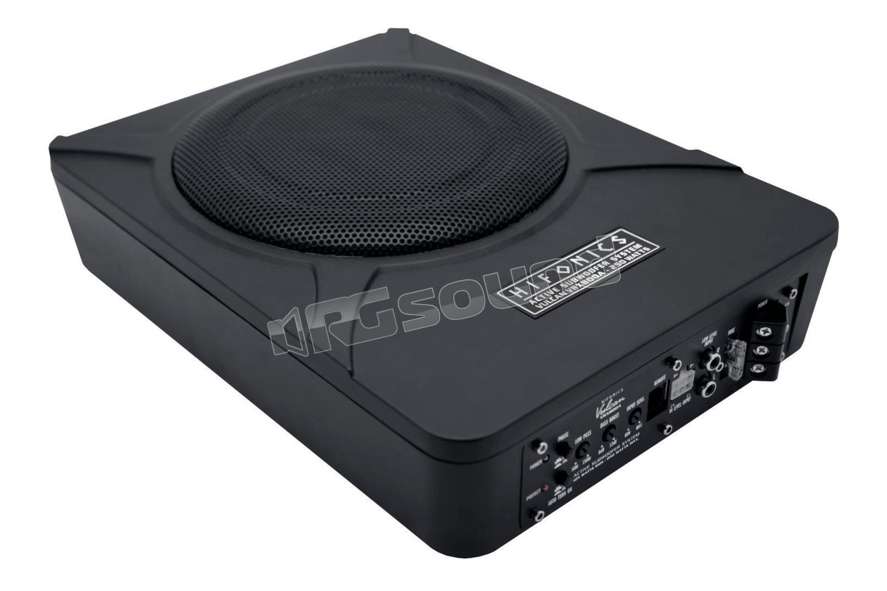 VRX800A 250 Watt Class AB active subwoofer without remote control Hifonics
