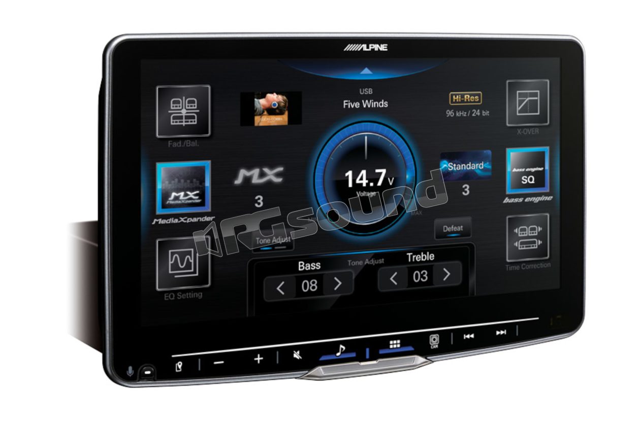 ILX-F905T61 Ricevitore multimediale da 9 pollici, con radio digitale DAB+ Alpine