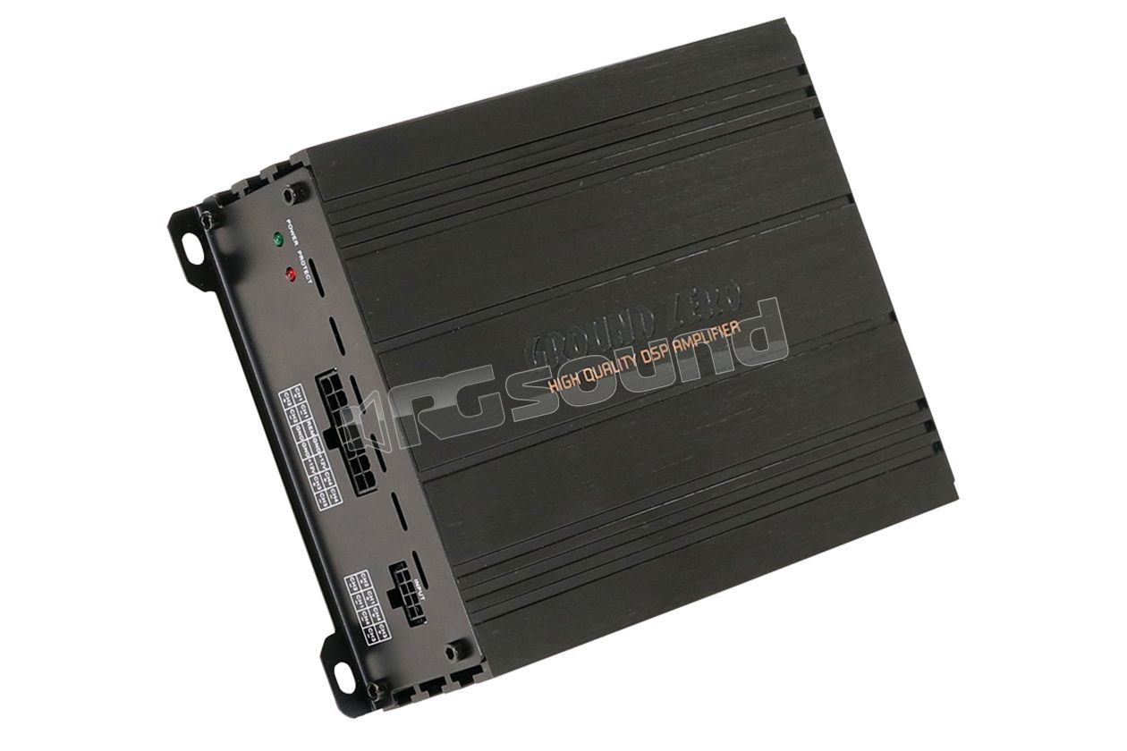 GZCS DSPA-4.60ISO amplificatore 4 canali con DSP a 8 canali con cablaggio ISO Ground Zero