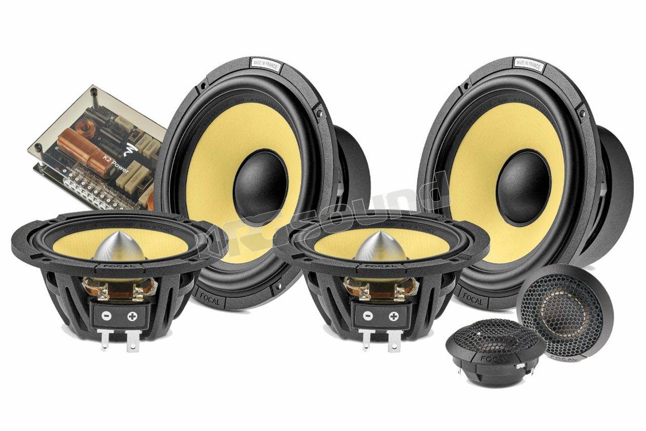 ES 165 KX3E 3-way speaker kit with FRAK tweeter Focal