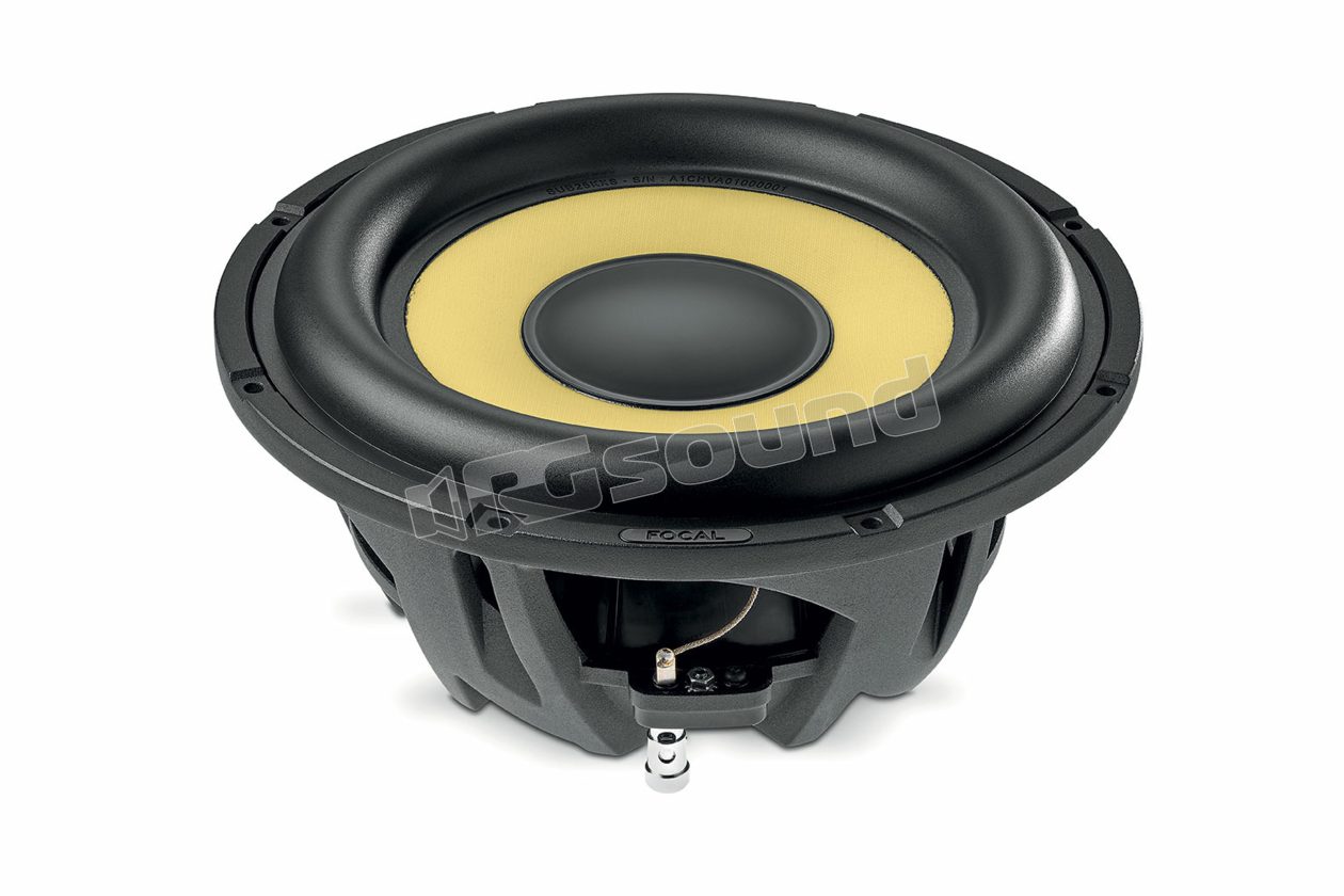 SUB 30 KXE 30 cm subwoofer with iconic yellow K2 cone Focal